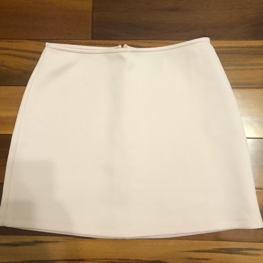 Pastel Pink skirt.